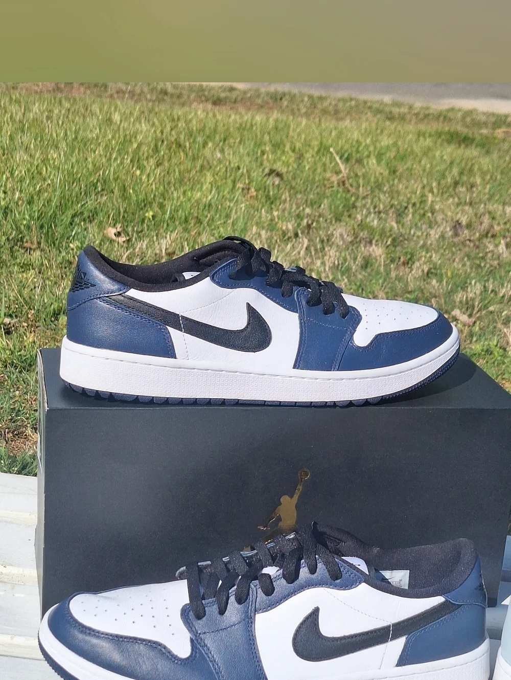 Nike Air Jordan 1 Low GOLF 'Midnight Navy' DD9315-104 Men's Size 12 Shoe
